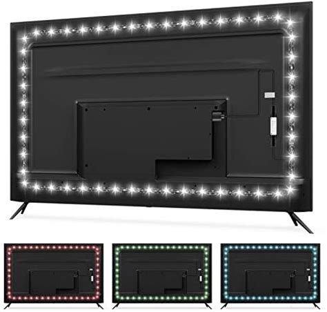 Hamlite Tv Led Backlight Ft Usb Led Strip Lights Rgbw K Pure