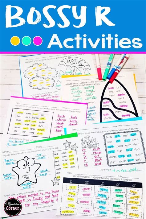 Your Elementary Classroom Will Love These Fun Bossy R Activities Games