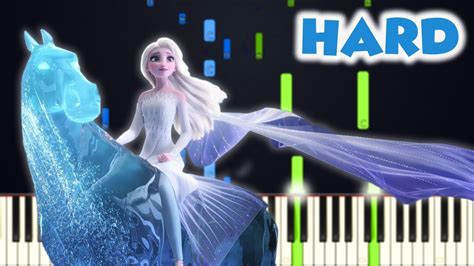 Show Yourself Frozen 2 Hard Piano Tutorial Sheet Music By