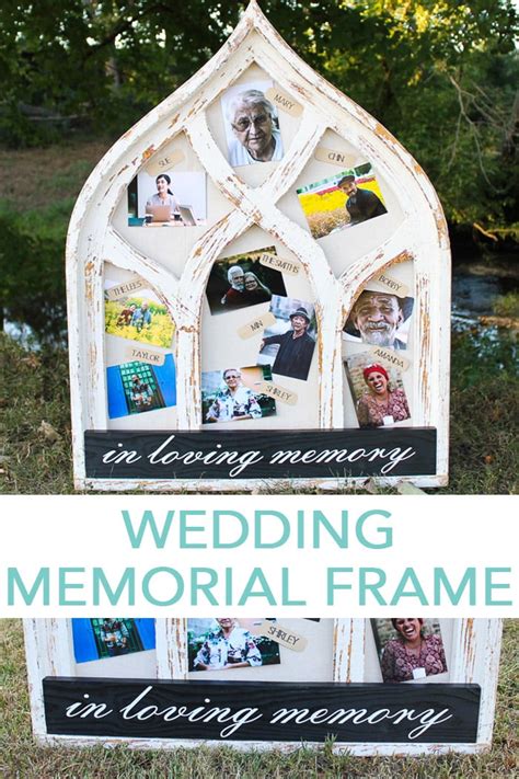 Wedding Memorial Frame and In Loving Memory Wedding Sign - Angie Holden ...