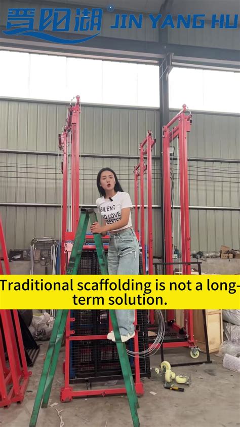 M Mobile Electric Scaffolding Lift Platform For Construction Multiple