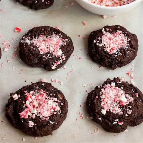 Chocolate Peppermint Cookies