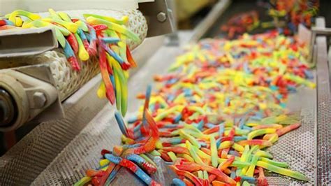 How Its Made Sour Gummy Worms Youtube