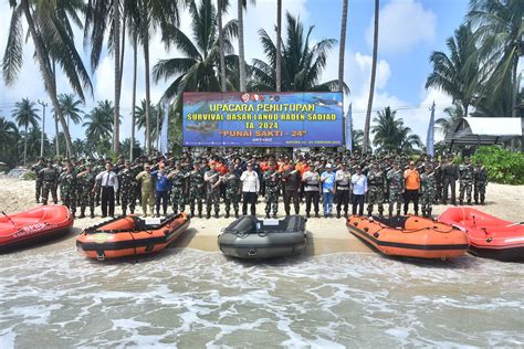 Lanud Raden Sadjad Natuna Sukses Gelar Latihan Survival Dasar TA 2024