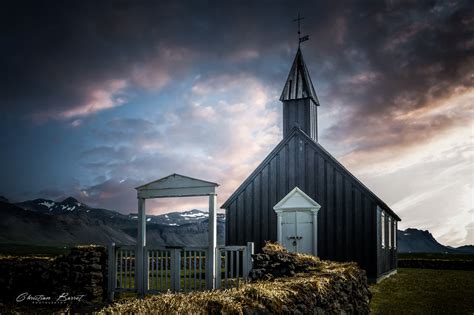 Búðakirkja The Black Church Iceland