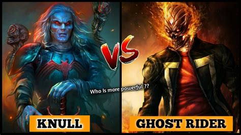 Ghost Rider Vs Knull Battle Comparison Explained In Hindi Youtube