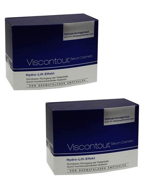 Boxes Viscontour Serum Cosmetic Ampoules