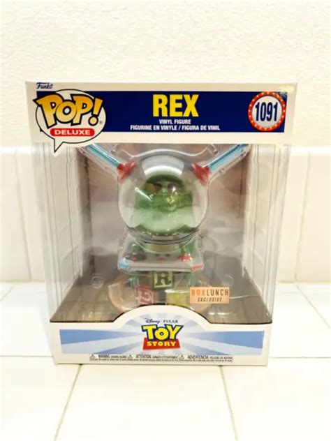 REX DISNEY PIXAR Toy Story Box Lunch Exclusive Deluxe 1091 Funko POP