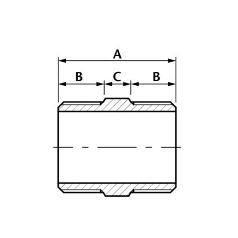 Bsp Hexagon Nipple Special Metric Materials