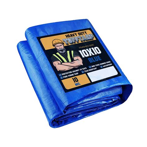 Tuff Tarp X Ultra Heavy Duty Waterproof Uv Resistant Rust Proof