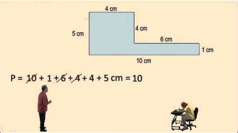 Finding Perimeter Of Rectangular Shapes Youtube