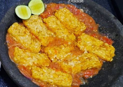 Resep Tempe Penyet Sambal Dadak Oleh Bunda Zea Cookpad