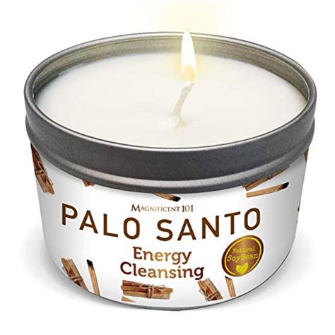 Magnificent Palo Santo Smudge Candle For Home Energy Cleansing