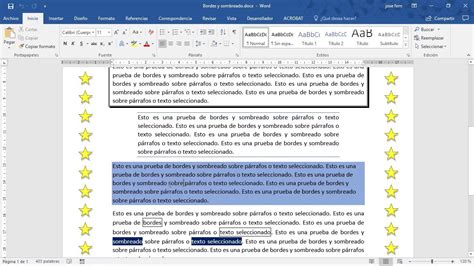 Como Aplicar Bordes Y Sombreados En Word Nueva Aplicación