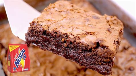 O MELHOR DO MUNDO BROWNIE DE NESCAU SUPER FÁCIL E GOSTOSO Isamara