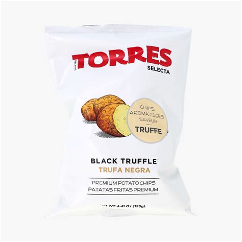 Chips aromatisées saveur truffe Torres