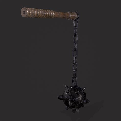 Medieval Flail - 3D Model by Get Dead Entertainment