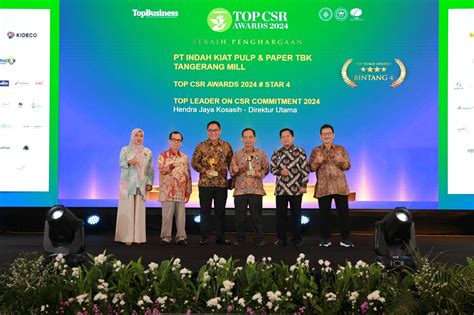 Unit Usaha App Group Raih Penghargaan Tertinggi Top Csr Awards