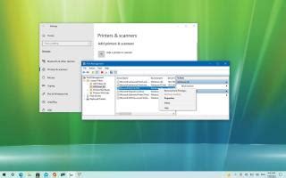 Como Remover Completamente Um Driver De Impressora No Windows