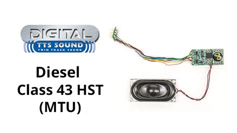 Hornby R8120 TTS DCC Sound Decoders Pack Of 2 With 8 Pin Plugs Class