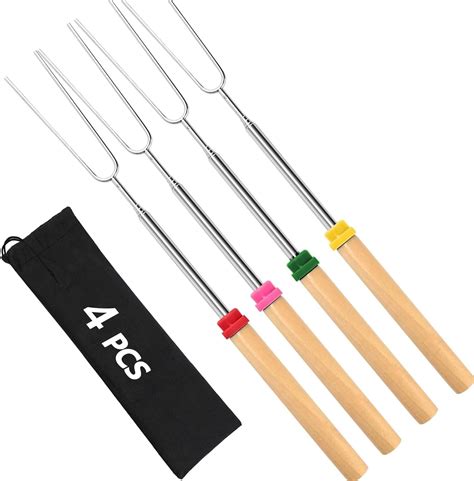 Amazon Lidvn Pcs S Mores Sticks Marshmallow Roasting Stick For