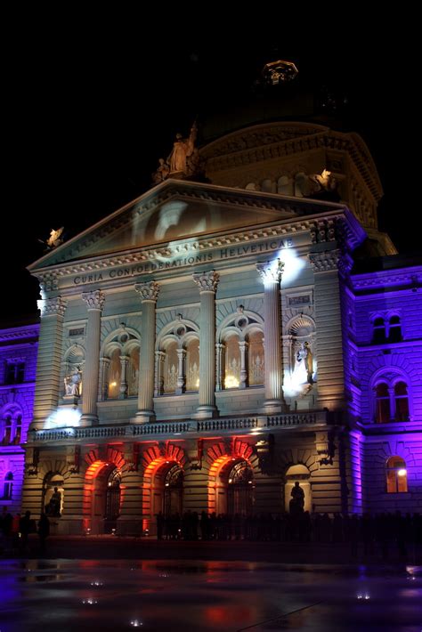 Bundeshaus Beleuchtet W Hrend Der Museumsnacht In Ber Flickr