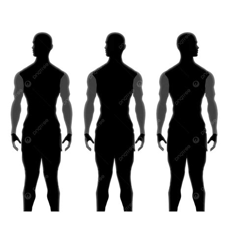Silueta De Cuerpo Humano 13