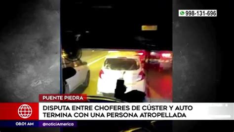 Puente Piedra una persona muerta deja disputa entre choferes de cúster