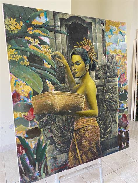 Gung Lastri Painting By Mohammed Harahap Saatchi Art