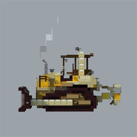 A Bulldozer Rminecraft