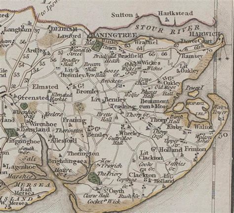 Map of Essex by John Cary, 1787 | BADA