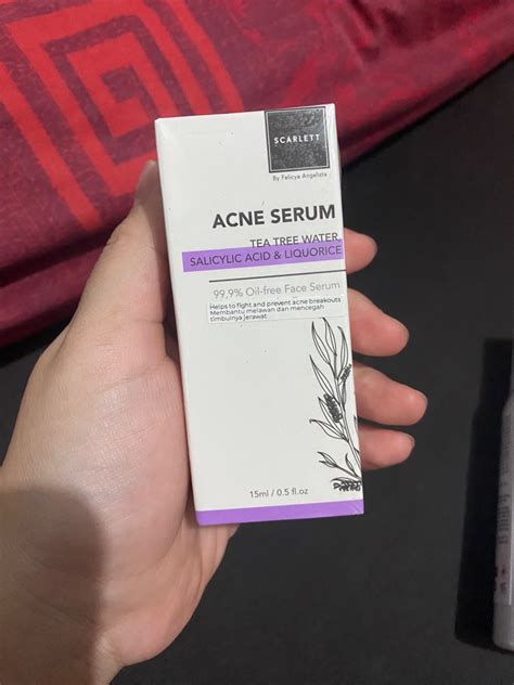 Scarlett Acne Serum Kesehatan Kecantikan Rias Wajah Di Carousell