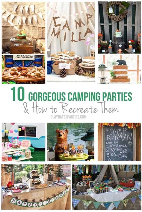 30 Fun Camping Party Ideas Decor Food Games And More Camping