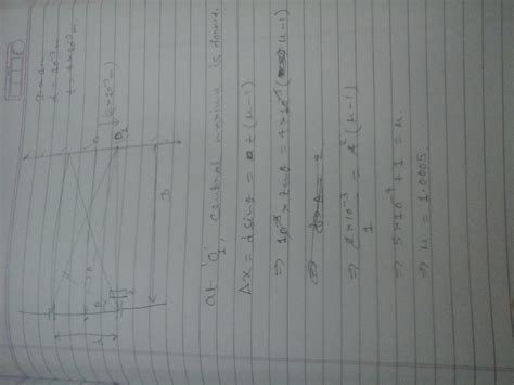 Question In A Double Slit Experiment The Separation Between The Slits