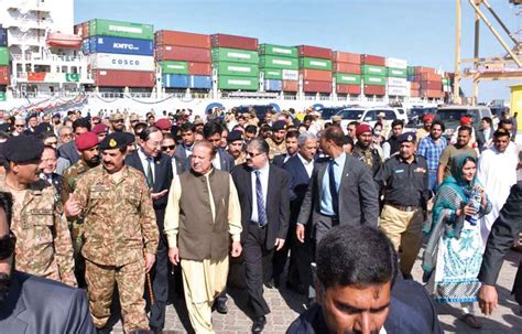 Dream Debut Gwadar Port Ships Off First Cpec Cargo