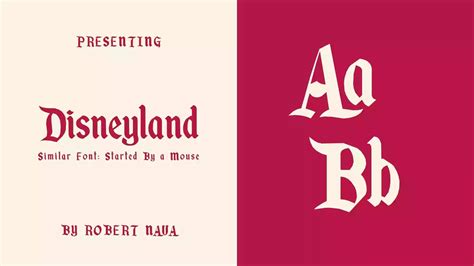 Disneyland Font Download Free - Free Fonts Lab