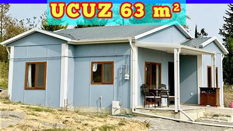 UCUZ ve Geniş 63 m² Prefabrik Ev Turu ve Fiyatı 0536 348 12 57 YouTube