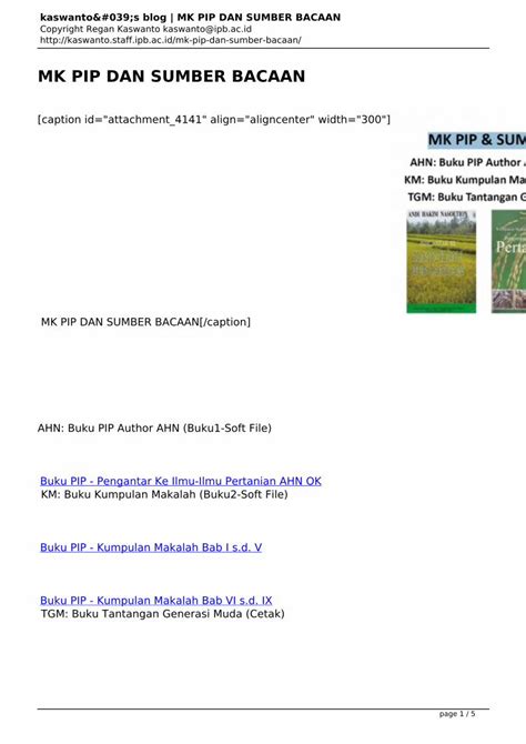 PDF MK PIP DAN SUMBER BACAAN Anitanet Staff Ipb Ac Id DOKUMEN TIPS