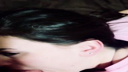 Cute Cheating Brunette Milf Sucking Cock