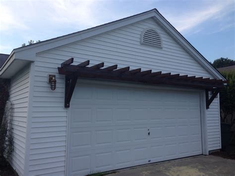 A Trellis Over The Garage