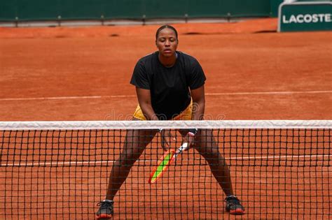 Professional Tennis Player Taylor Townsend Of The United States In