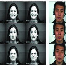 Examples of macro-expression (left) and micro-expression (right ...