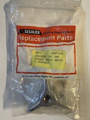 Sexauer AS H American Standard HOT Handle Bath Shower Plumbing