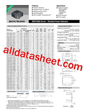 Srr A M Datasheet Pdf Bourns Electronic Solutions