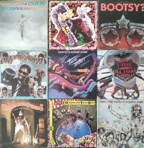 Bootsy S Rubber Band And Related 9 Original Albums In Catawiki