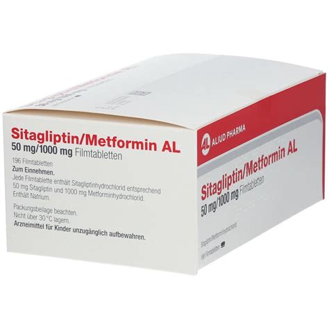 Sitagliptin Metformin Al Mg Mg Filmtabl St Mit Dem E