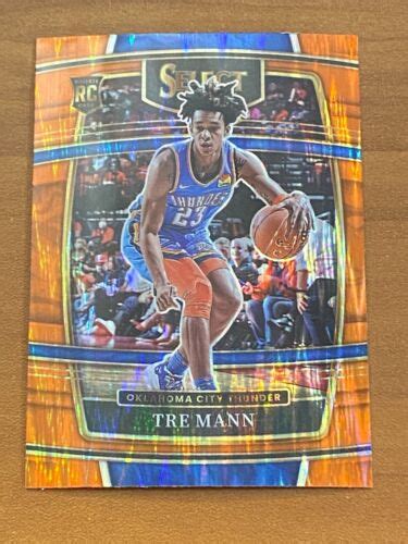 2021 22 Panini Select Basketball Orange Flash Prizm Rookie 36 Tre