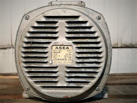 Used Asea Mbl Mb Electric Motor Hos Bv