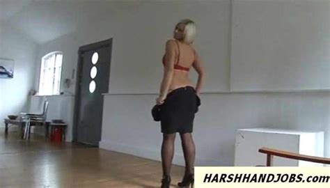 HARSH HANDJOBS Blonde Milf With Small Tits Spanks Dick Of Guy TNAFlix Porn Videos