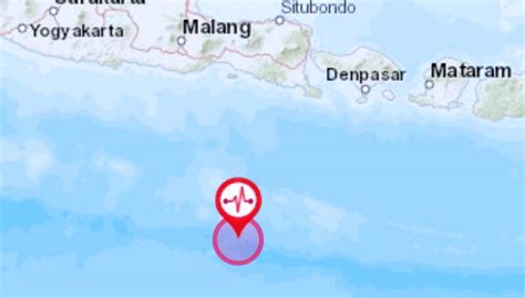 Gempa Bumi Magnitudo Guncang Jember Bmkg Tidak Berpotensi Tsunami